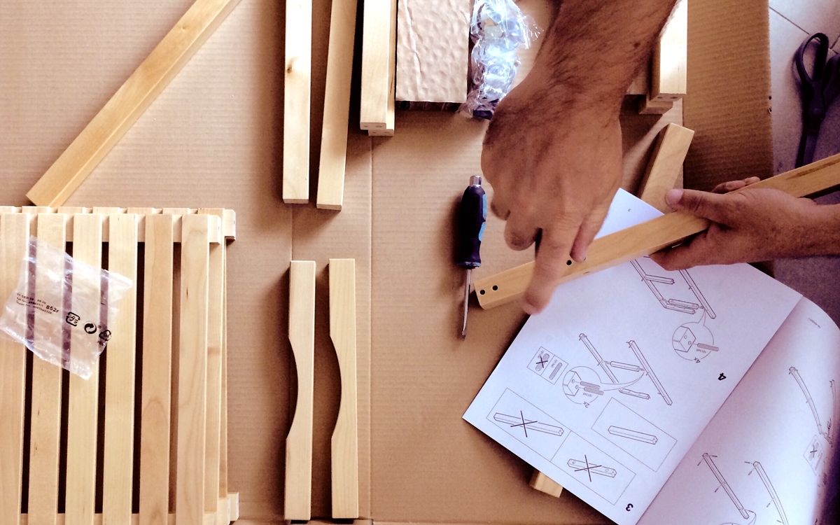 Home fix-it and assembly project